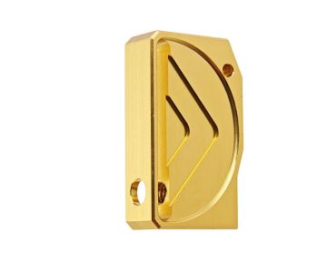 Revanchist Airsoft Hi Capa GBB Flat Trigger (Type C, Aluminum, Gold) 0