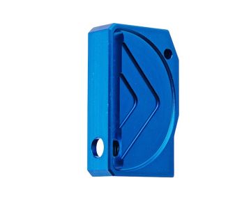 Revanchist Airsoft Hi Capa GBB Flat Trigger (Type C, Aluminum, Blue) 0