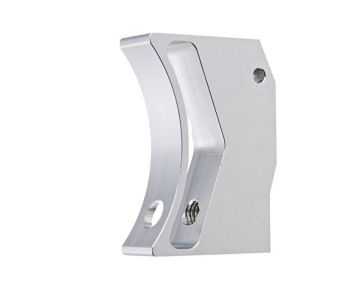 Revanchist Airsoft Hi Capa GBB Flat Trigger (Type D, Aluminum, Silver) 0