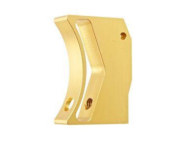 Revanchist Airsoft Hi Capa GBB Flat Trigger (Type D, Aluminum, Gold) 0