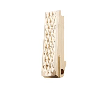 Revanchist Airsoft Hi Capa GBB Brass Spring Housing V2 - Raw Brass 0