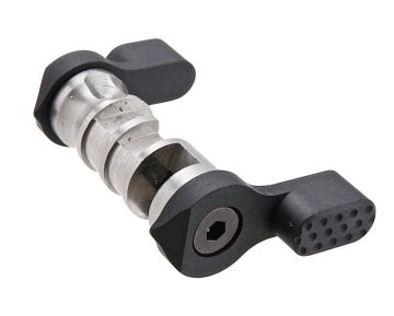 Revanchist Airsoft VFC M4 GBBR Ambi Selector (Stainless Steel, Type C, Black) 0