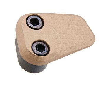 Revanchist Airsoft VFC M4 GBBR Mag Release (CNC Aluminum, Type A, Tan) 0
