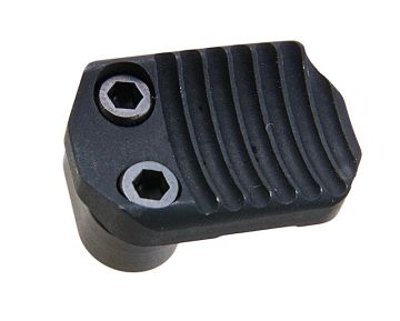 Revanchist Airsoft VFC M4 GBBR Mag Release (CNC Aluminum, Type B, Black) 0