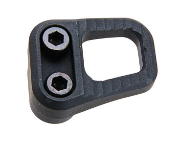 Revanchist Airsoft VFC M4 GBBR Mag Release (CNC Aluminum, Type C, Black) 0