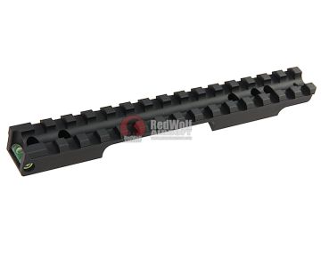Maple Leaf CNC Scope Rail with Green Bubble Level for Tokyo Marui VSR-10 / DT-M40 0