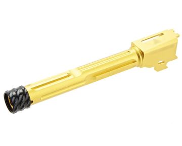 RGW SIG Sauer M17 GBB KI Threaded Barrel - Tin Gold (14mm CCW, Aluminum) 0