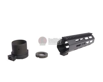 RGW M4 QD Takedown System MLOK Handguard for WE /VFC M4/ AR15 GBBR - Black (9 inch) 0