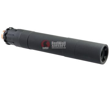 RGW OBS Style 45 Dummy Silencer (14mm CCW) - Black 0