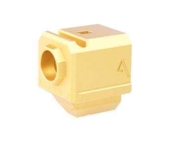 RWA Agency Arms 417 Compensator (Single Port, 14mm CCW) - Gold 0
