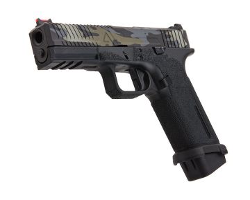 RWA Agency Arms EXA Green Gas Airsoft Pistol - Cerakote Multicam Black 0