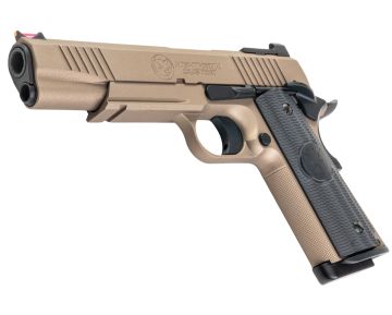 RWA Nighthawk Custom War Hawk Green Gas Airsoft Pistol (Rail Version) - Cerakote Fools Gold