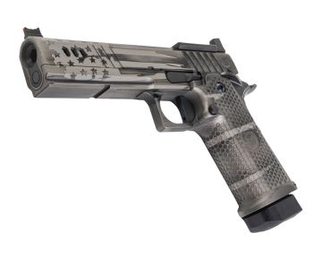RWA Nighthawk Custom BDS9 GBB Airsoft Pistol - Cerakote Patriot
