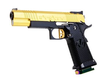 RWC Hi Capa 5.1 GBB Airsoft (Infinity Style) - Gold 0