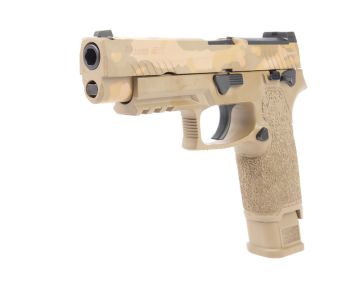 RWC SIG AIR P320 M17 GBB Airsoft Pistol (Cerakote Sand Dance) Stippling Type B 0