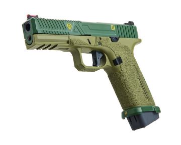 RWC G Zion Cerakote ZKU-II Green EXA 01 Green Gas Airsoft Pistol 0