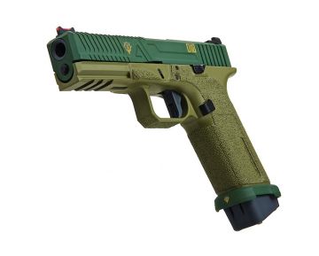 RWC G Zion Cerakote ZKU-II Green EXA 018 Green Gas Airsoft Pistol 0
