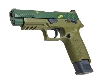 RWC G Zion Cerakote ZKU-II Green M17 Green Gas Airsoft Pistol (Number 15) 0