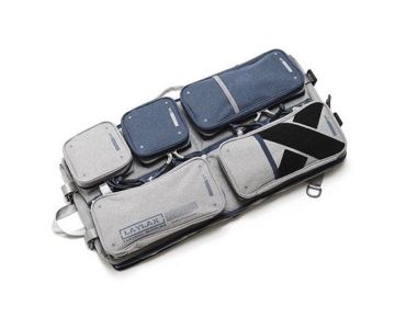 Satellite Container Gun Case Compact (Dimensions : H 600mm X W 300mm X D 75mm) - Navy Grey 0