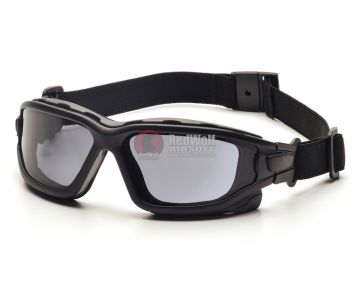 Pyramex I-Force Slim Safety Goggle Gray Dual Anti-Fog Lens with Black Temples/Strap 0