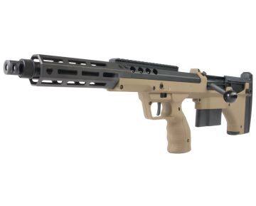 Silverback SRS A2 / M2 Airsoft Sniper Rifle (Covert, 16 inch Barrel) Licensed by Desert Tech - FDE (Left Hand) 0