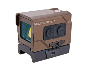 Vector Optics Frenzy Plus 1x18x20 Enclosed Reflex Sight - Coyote FDE 0
