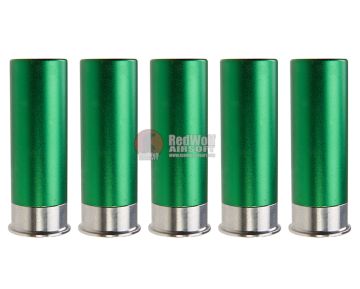 ShowGuns 20mm Gas Shotgun Shell for Tanaka / PPS 870 Shotshell Launcher (5pcs) (Green) 0