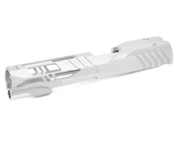 Airsoft Masterpiece Slide 5.1 (Custom 'RIO Carry Optic') for Tokyo Marui Hi-Capa / 1911 GBB - Silver 0