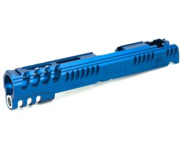 Airsoft Masterpiece Slide 5.1 (Limcat 'Battlecat') for Tokyo Marui Hi Capa / 1911 GBB - Blue 0
