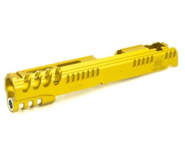 Airsoft Masterpiece Slide 5.1 (Limcat 'Battlecat') for Tokyo Marui Hi Capa / 1911 GBB - Gold 0