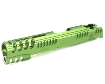 Airsoft Masterpiece Slide 5.1 (Limcat 'Battlecat') for Tokyo Marui Hi Capa / 1911 GBB - Green 0