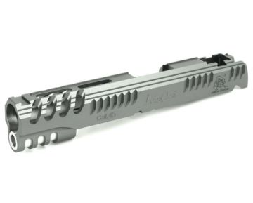 Airsoft Masterpiece Slide 5.1 (Limcat 'Battlecat') for Tokyo Marui Hi Capa / 1911 GBB - Titanium Grey 0