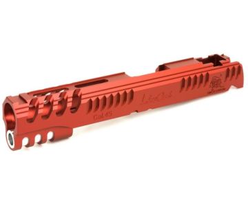 Airsoft Masterpiece Slide 5.1 (Limcat 'Battlecat') for Tokyo Marui Hi Capa / 1911 GBB - Red 0