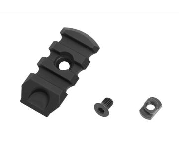 Dytac 3-Slot Low Profile M-LOK Rail Section (M-LOK to 20mm Picatinny) (Licensed by SLR Rifleworks) - BK 0