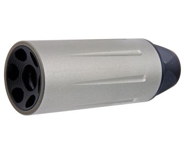 Dytac SLR Extended Linear Compensator (Case Only, Silver, 14mm CCW) (Licensed by SLR Rifleworks) 0