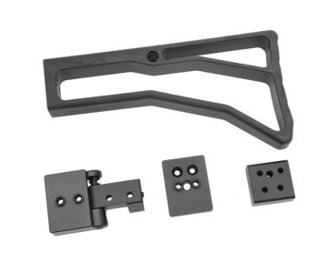 Dytac GHK AK GBBR Airsoft AK Billet Stock w/Folding & Fixed Stock Adaptor - Licensed by SLR Rifleworks 0
