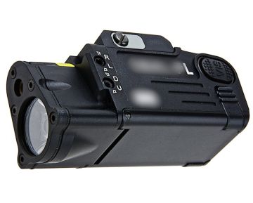 SOTAC SBAL-PL Flashlight / Weapon Light with Red Laser - Black 0