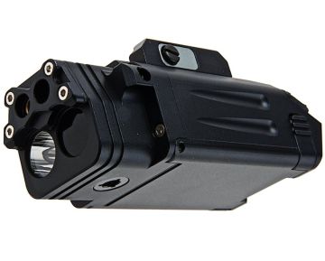 SOTAC DBAL-PL Flashlight / Weapon Light with Red Laser and IR - Black 0