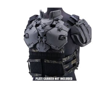SRU Tactical Armor Kit for JPC Style Vest (Black) 0