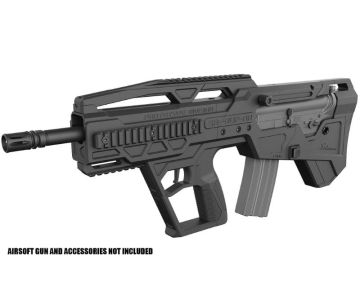 SRU AR Bullpup Kit for Tokyo Marui / G&G/ KSC/ KWA/ CYMA/ ICS Standard M4A1 AEG (Black) 0