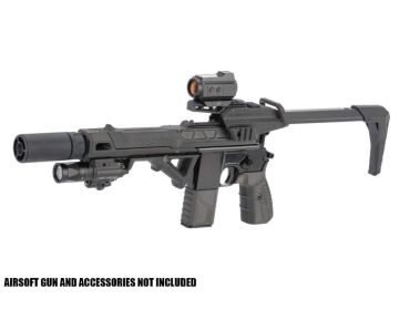 SRU WE M712 GBB Classic Advanced Design Flow Stock Set Kit (Black) 0