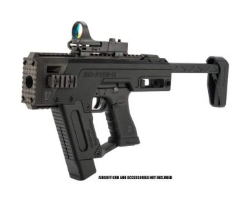 SRU Umarex Glock 17 Gen 3 / 4 GBB PDW SMG Kit (Black) 0