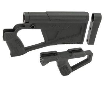 SRU Tokyo Marui M4 AEG SRQ Advanced Stock Grip Kit (Black) 0