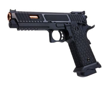 SRC Baby Yaga Hi Capa 5.1 CO2 GBB Airsoft Pistol - Black 0