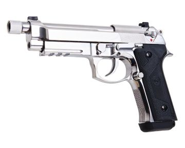 SRC M9A3 SR-92 A3 GBB Airsoft Pistol - Silver 0