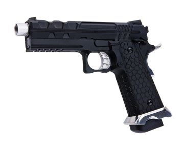 SRC Tartarus MK IV Hi Capa 4.3 GBB Airsoft Pistol - Black 0