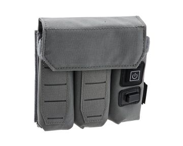 SOETAC 9mm Triple Magazine Warmer Pouch - Grey 0