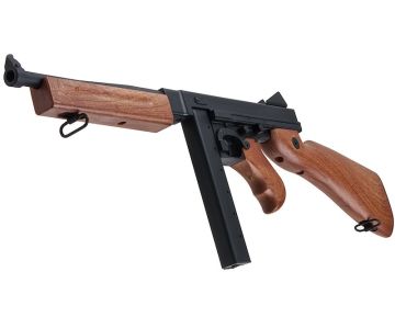 Snow Wolf Thompson M1A1 SMG Airsoft AEG Rifle (Metal Body)(SW-05) 0