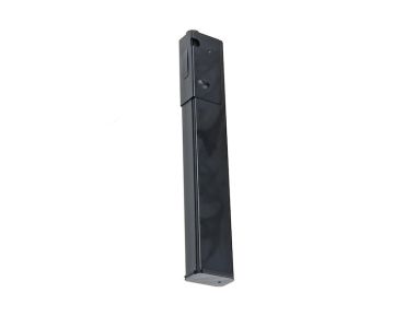 Snow Wolf MP-18 Magazine (130 rounds Steel Housing Airsoft AEG Magazine) - Black 0