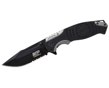 Smith & Wesson M&P Drop Point Folding Knife (SWMP13GS) 0